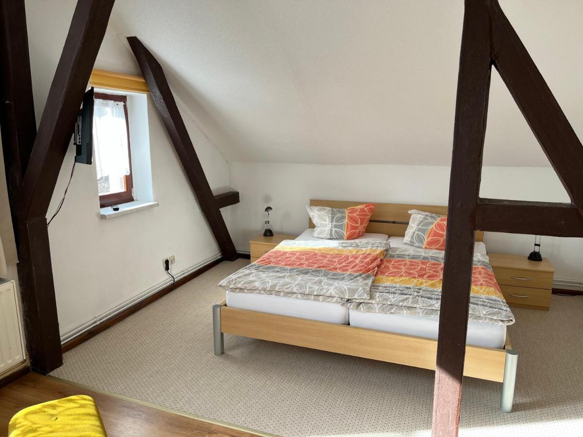 Alte Druckerei Hotell Quedlinburg Eksteriør bilde